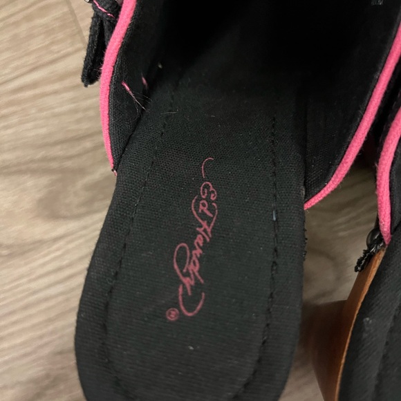 ED HARDY pink zipper mules - Picture 5 of 7
